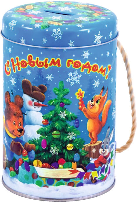 61 Сладкий набор конфет "КОПИЛКА С НОВЫМ ГОДОМ" 61 Сладкий набор конфет "КОПИЛКА С НОВЫМ ГОДОМ"
